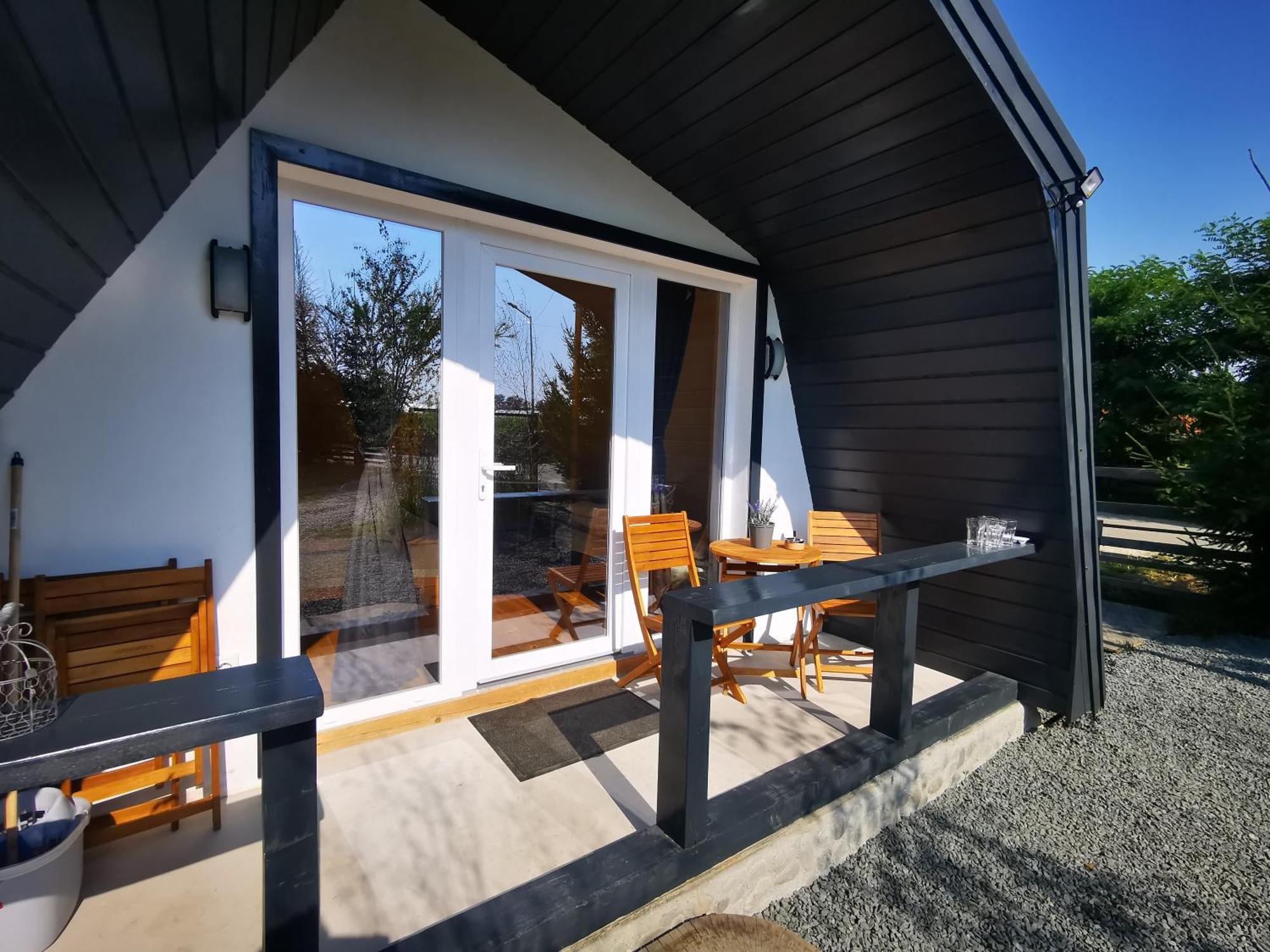 Linistea Muntilor Chalet Porumbacu de Sus Buitenkant foto