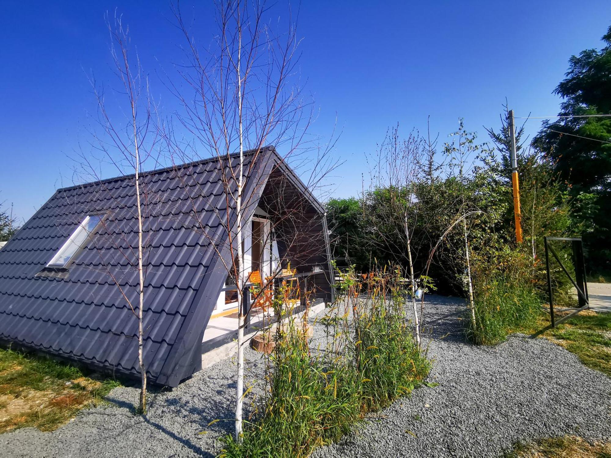 Linistea Muntilor Chalet Porumbacu de Sus Buitenkant foto